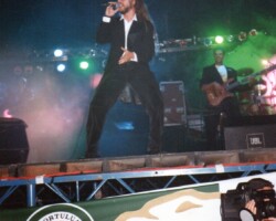 Con Diego Torres, gira Colombia 1997
