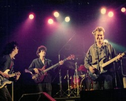 Fito Paez y David Lebon en el teatro Fenix de Flores (1986)