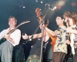 D. Lebon, D. Gutman y S. Furmansky en Mendoza (1987)