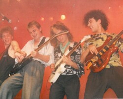 Didi Gutman, David Lebon y Silvio Furmansky en Mendoza (1987)