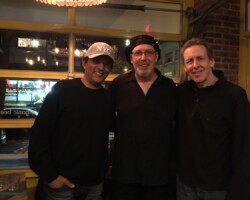 El gran Jeff Andrews y Chad Mcloughlin luego de un show en Brooklyn (2016)