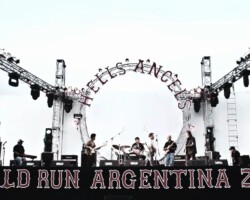 Machi Romanelli, Bolsa Gonzales, Corcho Rodriguez, Guille Palazzolo y Alambre Gonzales (Reunion anual de los Hells Angels 2014)