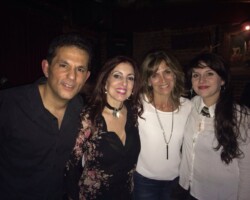 Nancy Abalos, Adriana Baute y Rocío Abalos (2017)